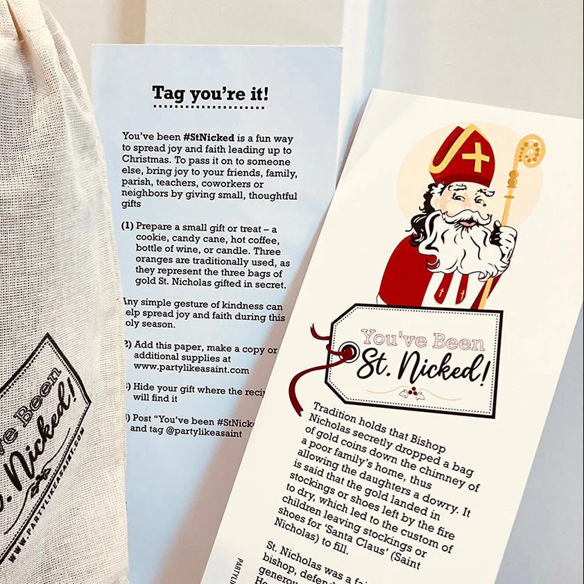 You’ve Been St. Nicked! Saint Nicholas Story Postcard (Co) - Image 2