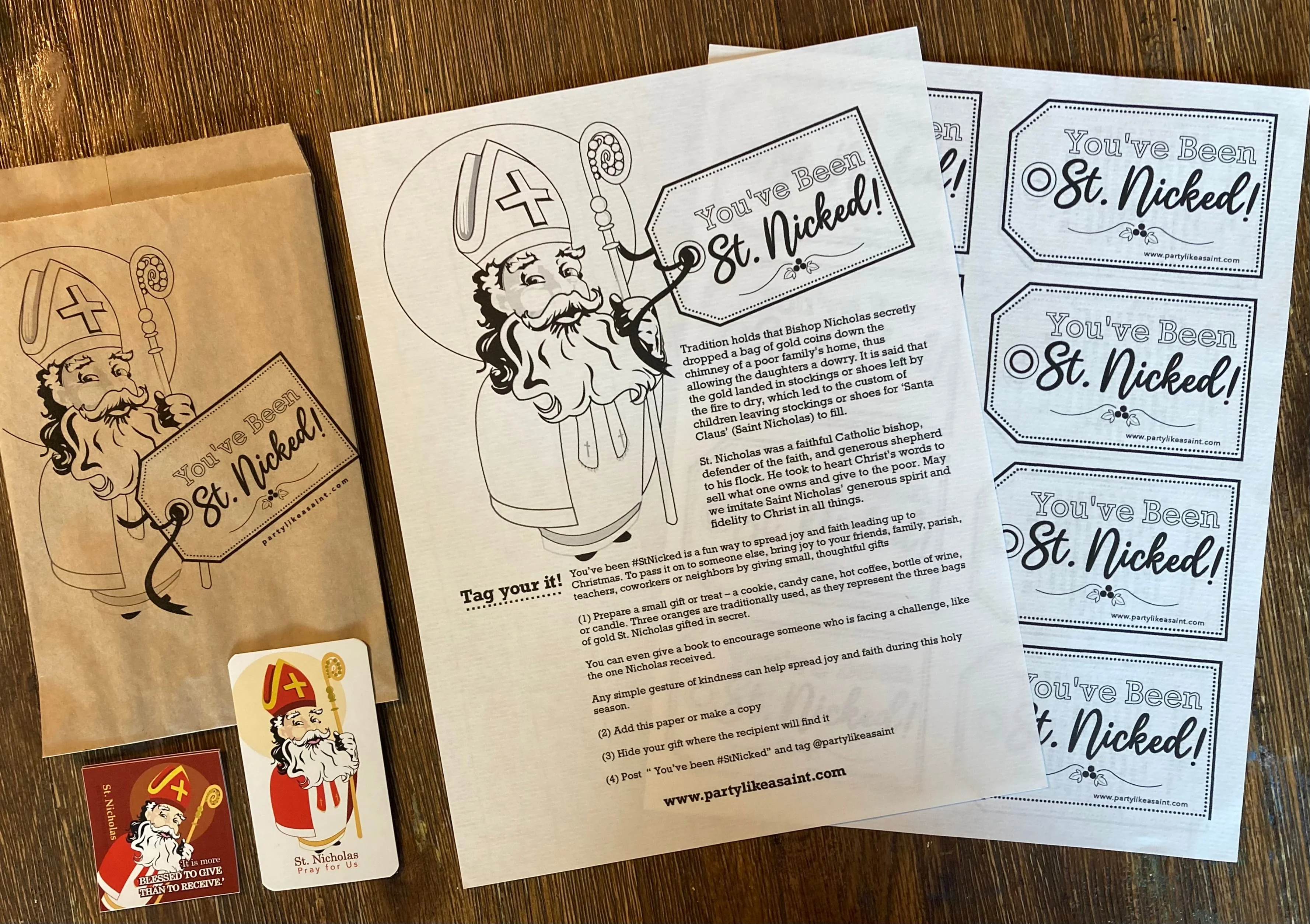 You've been St. Nicked kit - Image 8